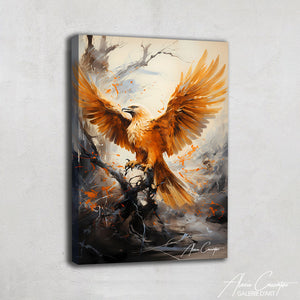 Peinture Tableau Oiseau