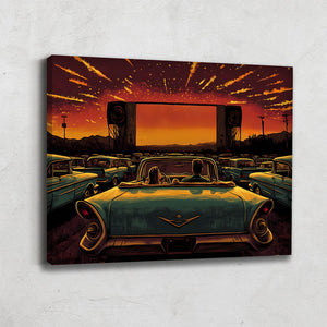 Tableau Cinéma Vintage