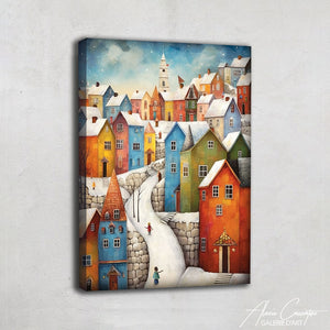 Tableau Chalet de Montagne