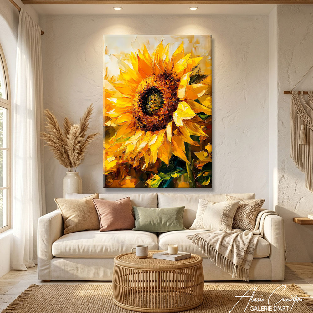 Peinture Avec Tournesol