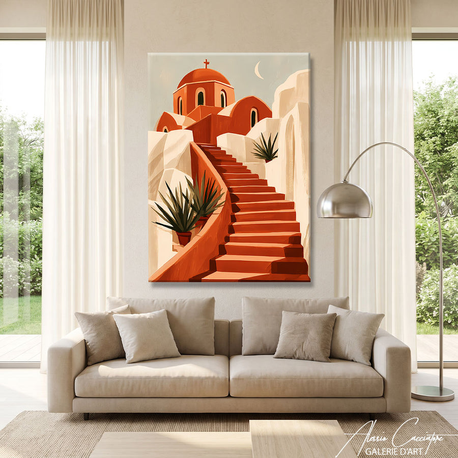 Peinture Terracotta – mise en situation