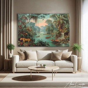 TABLEAU FORET AMAZONIENNE AlessioCacciatore