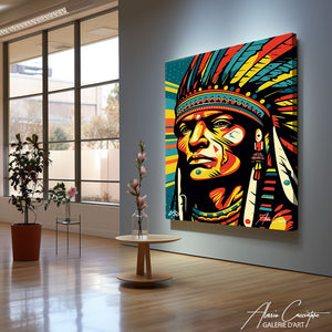 tableau pop art indien