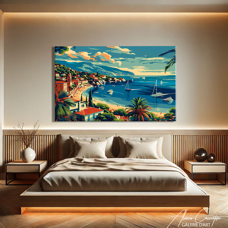 Tableau Paysage Mer
– mise en situation