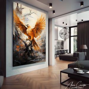 Peinture Oiseau Moderne