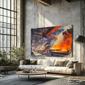 deco tableau industriel
