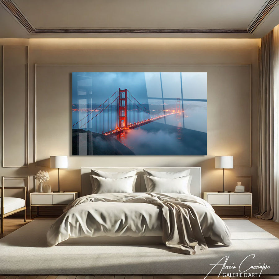 Tableau sur Plexiglas – mise en situation