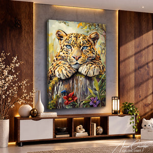 Affiche Decoration Murale Tableau Leopard