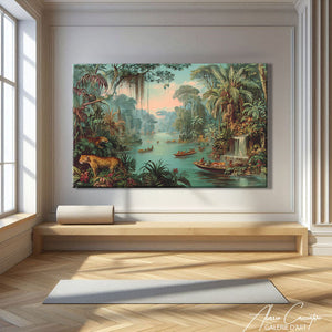 TABLEAU FORET AMAZONIENNE AlessioCacciatore
