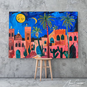 Tableau déco salon oriental