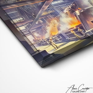 TABLEAU STYLE INDUSTRIEL AlessioCacciatore