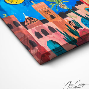 TABLEAU ORIENTAL ABSTRAIT Alessio Cacciatore