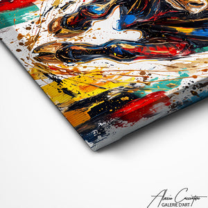 Art Mural Pop Art Taureau