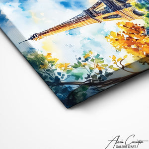 TABLEAU TOUR EIFFEL SALON AlessioCacciatore