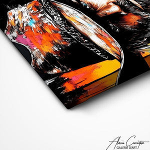 TABLEAU COWBOY POP ART Alessio Cacciatore