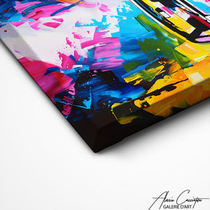TABLEAU PORSCHE 911 POP ART AlessioCacciatore