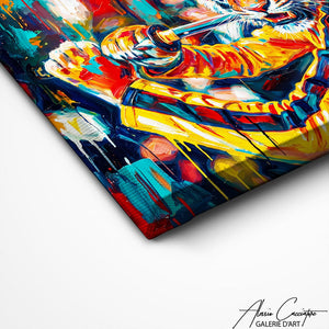 TABLEAU ANIMAL TIGRE Alessio Cacciatore