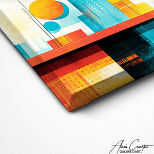 TABLEAU GEOMETRIQUE MODERNE Alessio Cacciatore