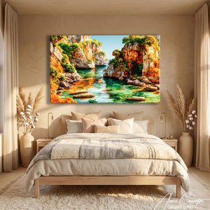 Toile Deco Plage