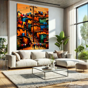 Décoration Murale Africain Paysage