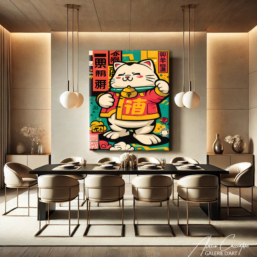 Tableau Lumineux Japon – mise en situation