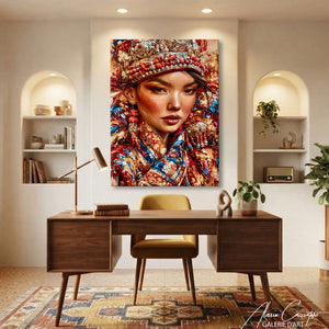 Affiche Femme Asiatique