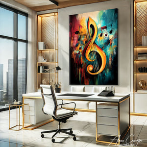 Tableau pour salon cosy