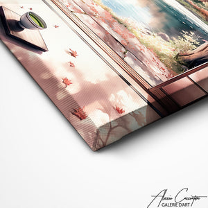 Art Mural Fleurs De Cerisier