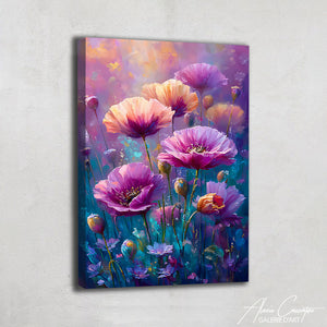 Tableau Coquelicot Moderne