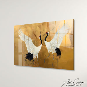 TABLEAU ZEN GRUE Alessio Cacciatore