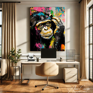 Tableau Singe Moderne
