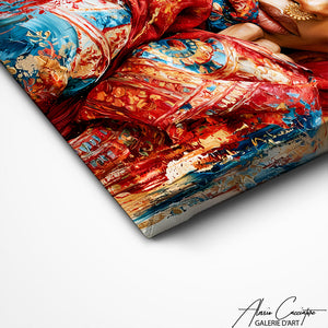 Art Mural Femme Afghane