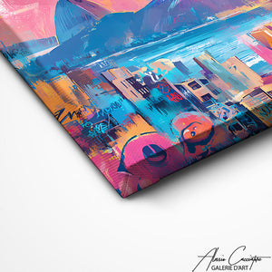 TABLEAU RIO DE JANEIRO STREET ART AlessioCacciatore