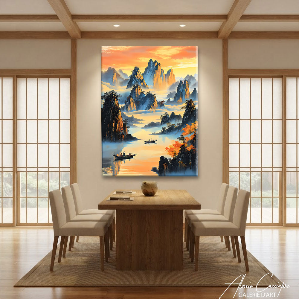 Affiche Peinture Chinois