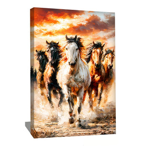 Tableau Avec Des Chevaux