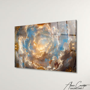 TABLEAU PAYSAGE RENAISSANCE Alessio Cacciatore
