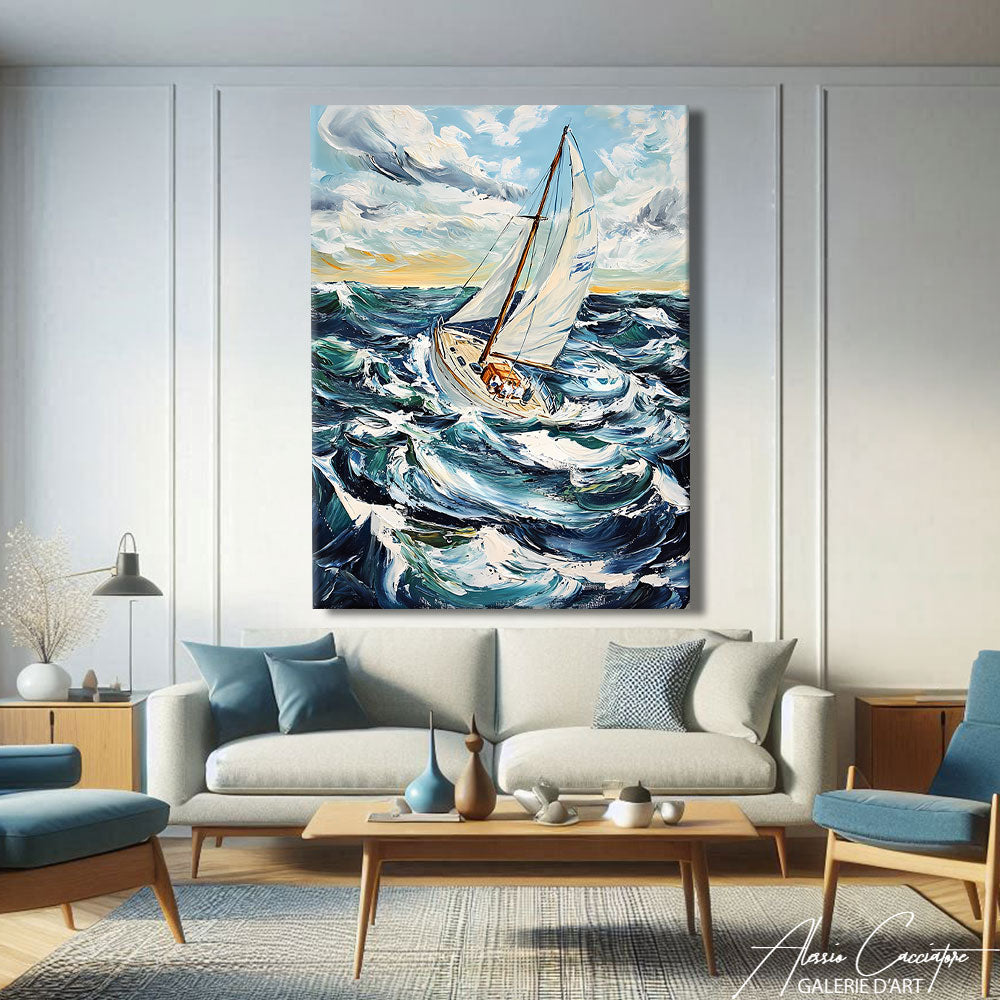 TABLEAU MARINE MER