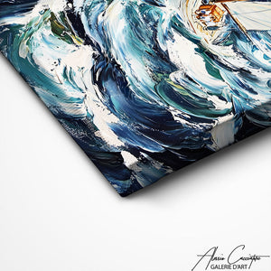TABLEAU MARINE MER Alessio Cacciatore