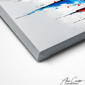 TABLEAU MODERNE VOILIERS AlessioCacciatore