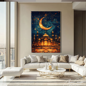 TABLEAU CROISSANT ISLAMIQUE Alessio Cacciatore