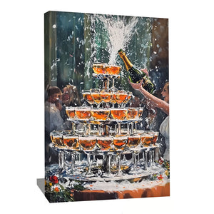 Tableau Verre Champagne