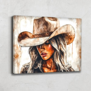 Tableau Femme Western