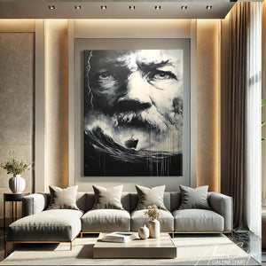 Tableau Moderne Noir et Blanc
