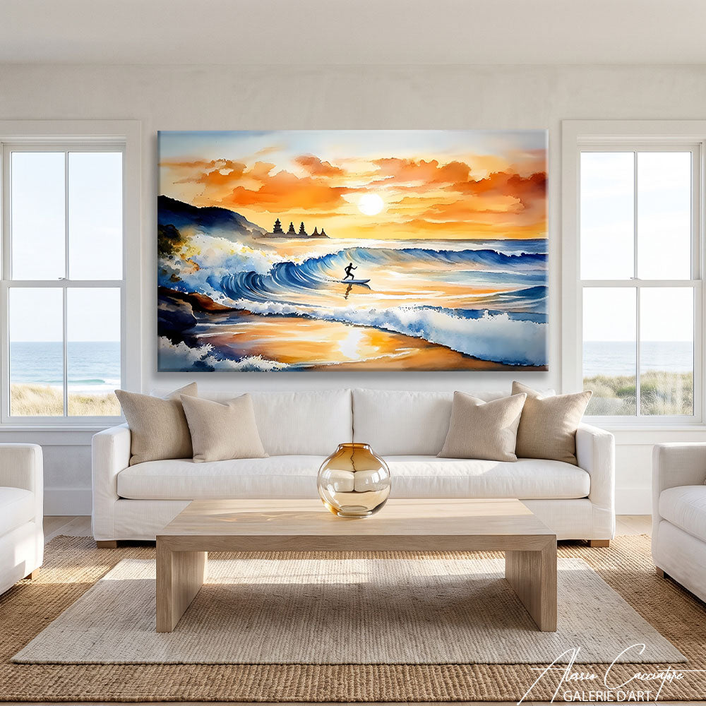 Peinture Surf Bali