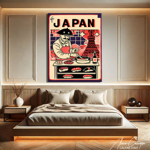 Tableau Lumineux Japon