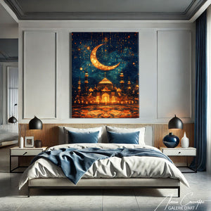 TABLEAU CROISSANT ISLAMIQUE Alessio Cacciatore