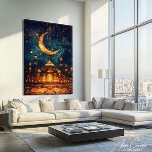 TABLEAU CROISSANT ISLAMIQUE Alessio Cacciatore