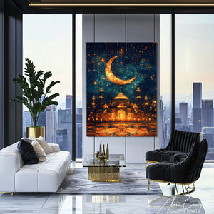 TABLEAU CROISSANT ISLAMIQUE Alessio Cacciatore