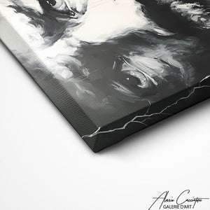 TABLEAU MODERNE NOIR ET BLANC AlessioCacciatore