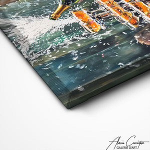 TABLEAU VERRE CHAMPAGNE AlessioCacciatore